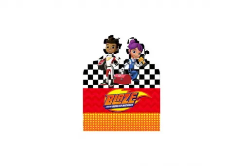 Porta Bis Duplo - Blaze And The Monster Machines