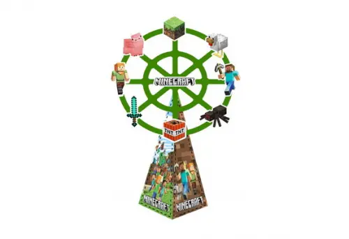 Caixa Roda Gigante - Minecraft