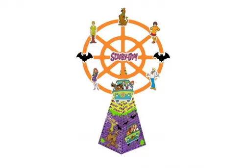 Caixa Roda Gigante - Scooby-doo