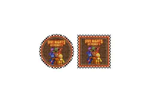 Adesivo 5x5cm - Five Nights At Freddy's