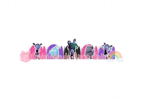 100 Forminhas / Toppers: Vampirina