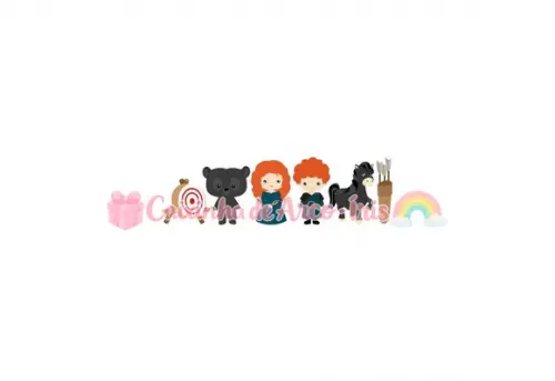 100 Mini Apliques 3,5cm: Valente