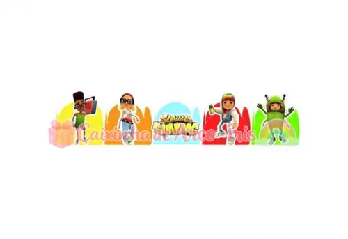 100 Forminhas / Toppers: Subway Surfers