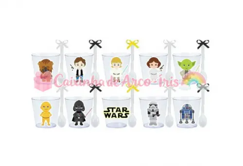 Copinhos com Colherzinhas: Star Wars