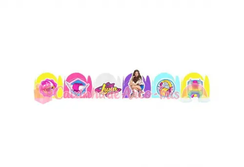 100 Forminhas / Toppers: Sou Luna