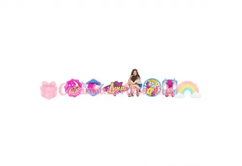 100 Mini Apliques 3,5cm: Sou Luna