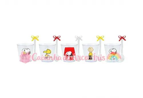 Copinhos com Colherzinhas: Snoopy