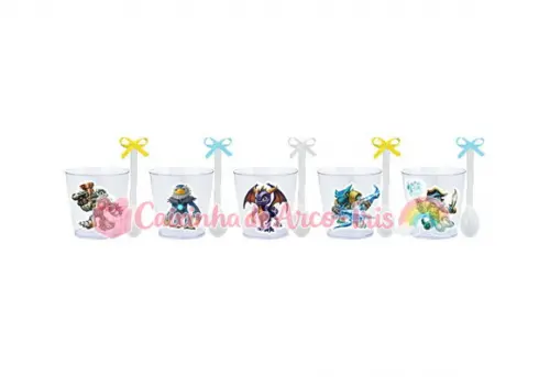 Copinhos com Colherzinhas: Skylanders