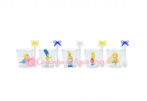 Copinhos com Colherzinhas: Simpsons