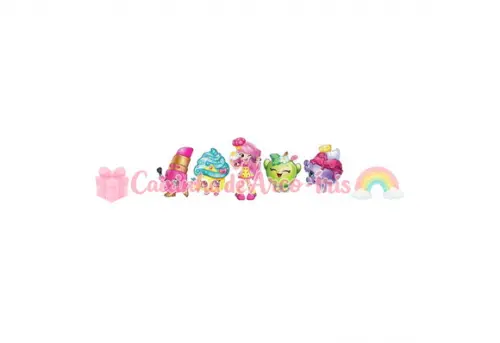 100 Mini Apliques 3,5cm: Shopkins