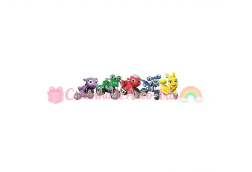 100 Mini Apliques 3,5cm: Rick Zoom