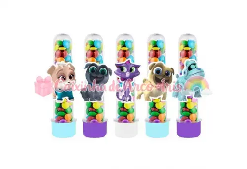 Apliques para Tubetes: Puppy Dog Pals