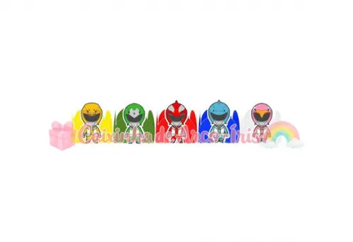100 Forminhas / Toppers: Power Rangers