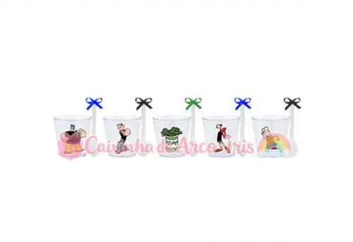 Copinhos com Colherzinhas: Popeye