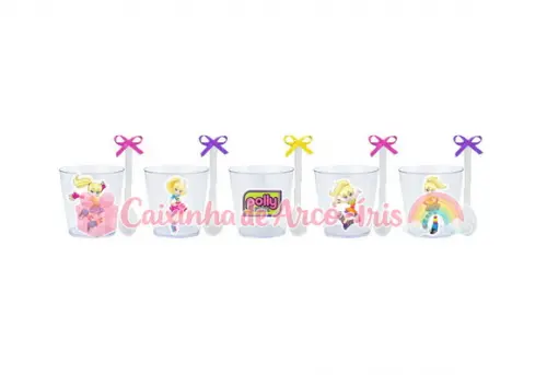 Copinhos com Colherzinhas: Polly Pocket