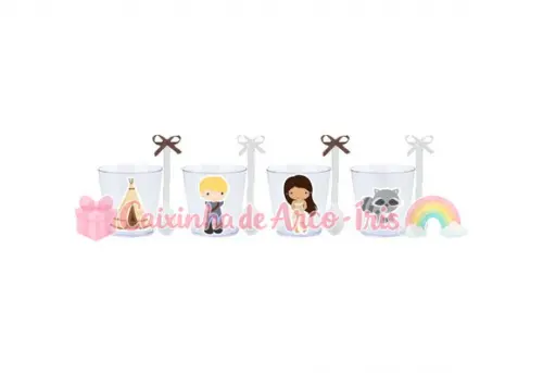 Copinhos com Colherzinhas: Pocahontas Cute