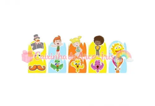 100 Forminhas / Toppers: Mundo Bita Menino