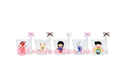Copinhos com Colherzinhas: Mulan Cute