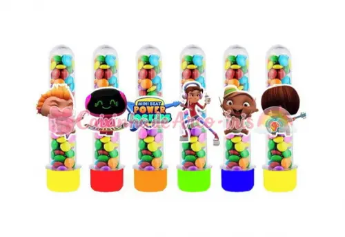 Apliques para Tubetes: Miní Beat Power Rockers