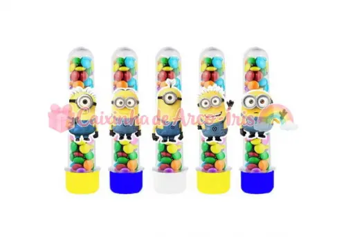 Apliques para Tubetes: Minions