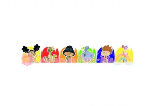 100 Forminhas / Toppers: Meu Amigãozão