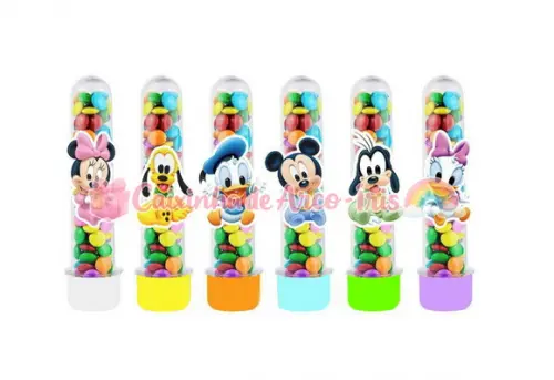 Tubetes com Apliques 3d: Mickey Baby