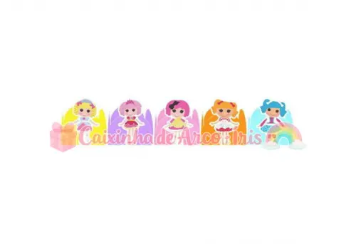 100 Forminhas / Toppers: Lalaloopsy