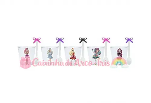 Copinhos com Colherzinhas: Ever After High