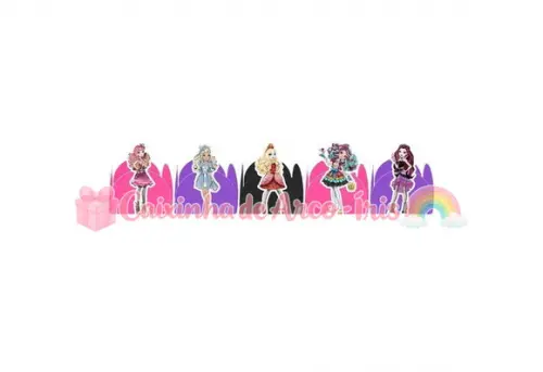 100 Forminhas / Toppers: Ever After High