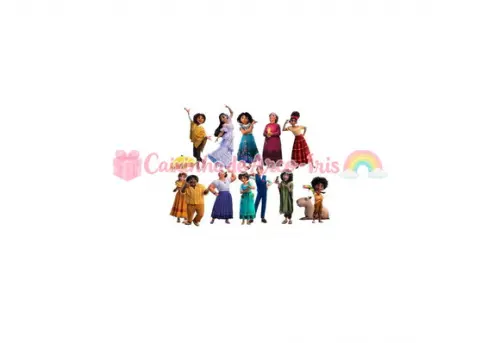 100 Mini Apliques 3,5cm: Encanto