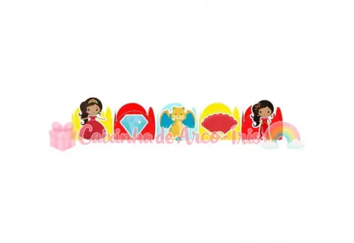 100 Forminhas / Toppers: Elena de Avalor