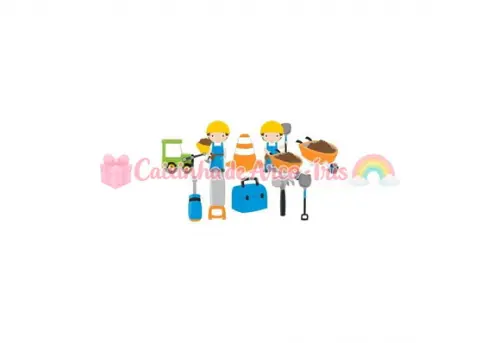 100 Mini Apliques 3,5cm: Construtor