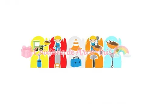 100 Forminhas / Toppers: Construtor