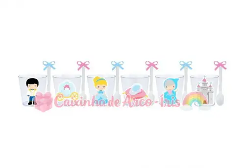 Copinhos com Colherzinhas: Cinderela Cute