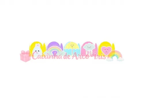 100 Forminhas / Toppers: Chuva de Amor