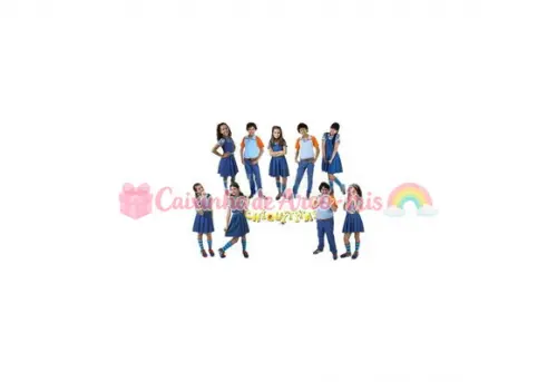 100 Mini Apliques 3,5cm: Chiquititas