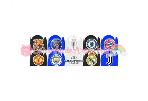 100 Forminhas / Toppers: Champion League