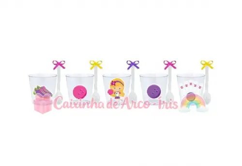 Copinhos com Colherzinhas: Boliche Menina