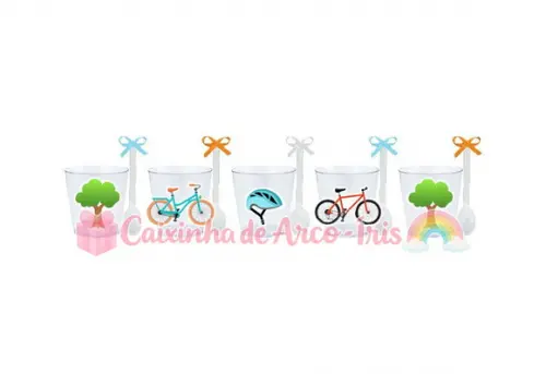 Copinhos com Colherzinhas: Bicicleta Bike