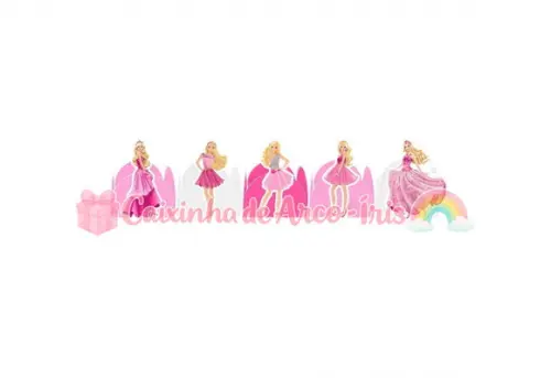 100 Forminhas / Toppers: Barbie