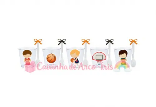 Copinhos com Colherzinhas: Basquete