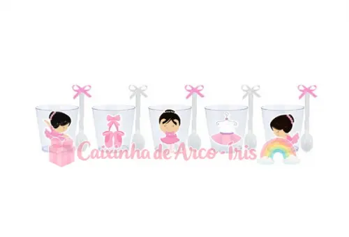 Copinhos com Colherzinhas: Bailarina