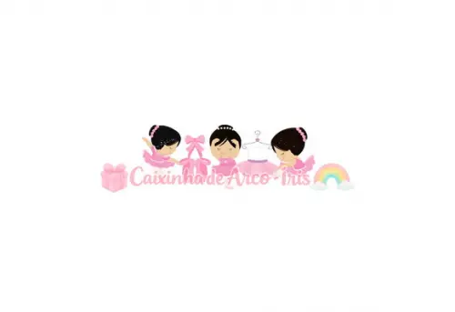 100 Mini Apliques 3,5cm: Bailarina