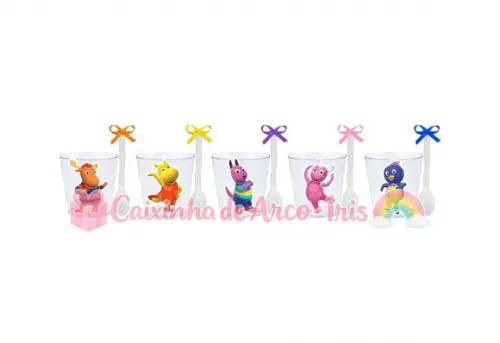 Copinhos com Colherzinhas: Backyardigans
