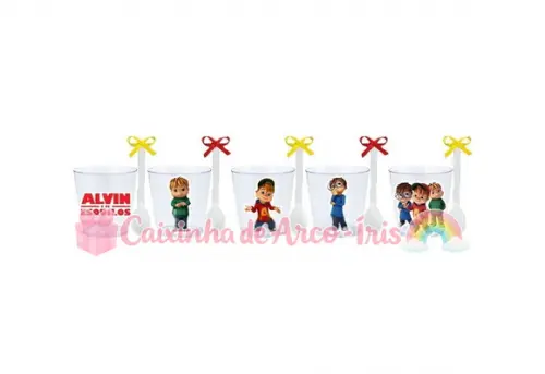Copinhos com Colherzinhas: Alvin e os Esquilos