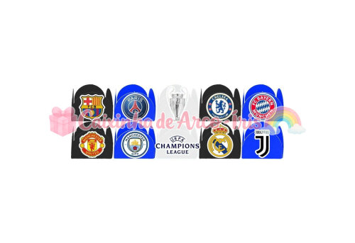 100 Forminhas / Toppers: Champions League