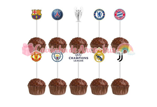 100 Forminhas / Toppers: Champions League