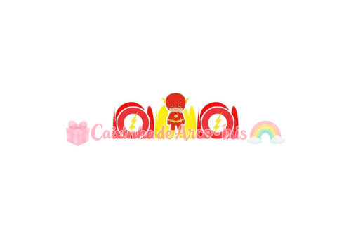 100 Forminhas / Toppers: Flash