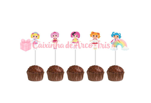 100 Forminhas / Toppers: Lalaloopsy