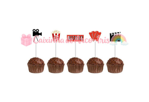 100 Forminhas / Toppers: Netflix